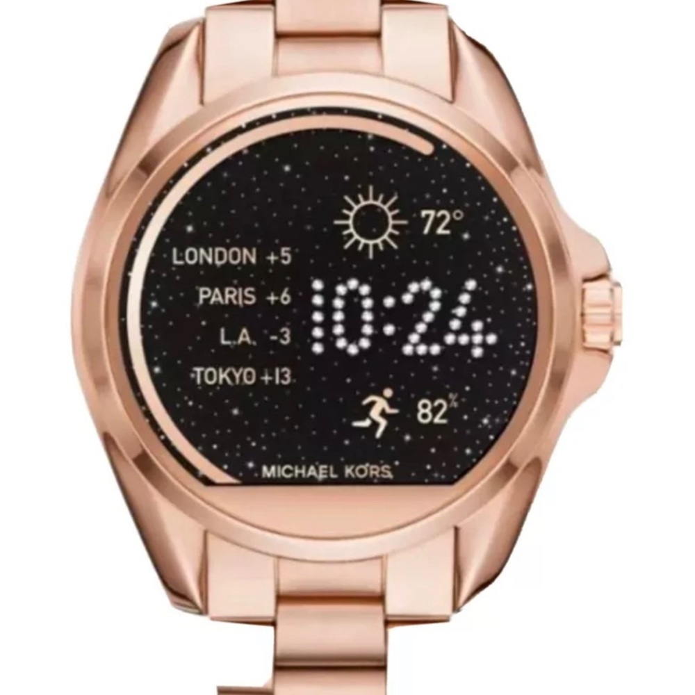 Rose Gold Michael Kors Watch -Almost New!